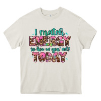 Cream i match energy so how we gon' act Heavy Core Tee - Artiststas