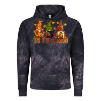 Cloud Black tis the season gnomes Vintage Hoodie - CowGirlArtShop