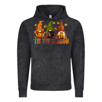 Vintage Black tis the season gnomes Vintage Hoodie - CowGirlArtShop