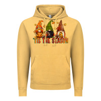 Vintage Mustard tis the season gnomes Vintage Hoodie - CowGirlArtShop