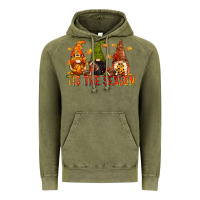 Vintage Olive tis the season gnomes Vintage Hoodie - CowGirlArtShop