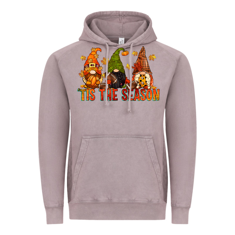 Tis The Season Gnomes Vintage Hoodie by CowGirlArtShop | Teevron