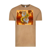 Vintage Camel tigers with scratches Vintage Tee - TumblerDesignByShophia