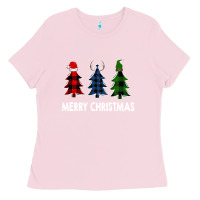 Bubblegum Pink Merry Christmas Ladies Tee - Bettercallsaul