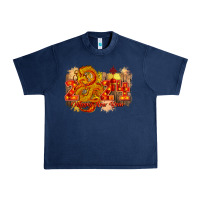 Navy year of the dragon chinese new year 2024 Urban Heavy Tee - CowGirlArtShop