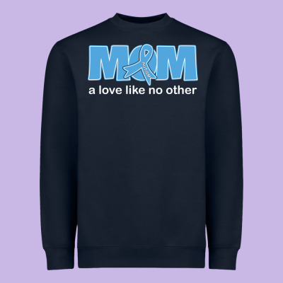 Lil Autism Mom Heavyweight Sweatshirt Designed By Cowhidedigitalart