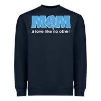 Navy lil autism mom Heavyweight Sweatshirt - CowhideDigitalArt