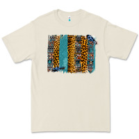 Bone Aztec Leopard Glitter Brushstrokes Premium Tee - Bettercallsaul