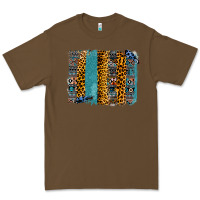 Cacao Aztec Leopard Glitter Brushstrokes Premium Tee - Bettercallsaul