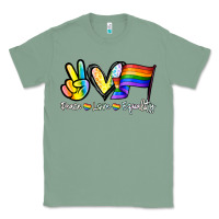 Sage Peace love equality Classic Tee - NancyCooperArtShop