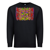 Black mardi gras crawfish brushstrokes Premium Sweatshirt - Artiststas