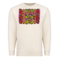 Sandshell mardi gras crawfish brushstrokes Premium Sweatshirt - Artiststas