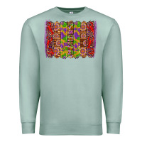 Mardi Gras Crawfish Brushstrokes Premium Sweatshirt | Teevron