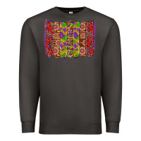 Smoke mardi gras crawfish brushstrokes Premium Sweatshirt - Artiststas