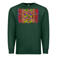 Sports Green mardi gras crawfish brushstrokes Premium Sweatshirt - Artiststas