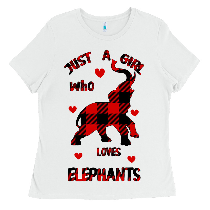 Just A Girl Who Loves Elephants - Elephant Ladies Tee by Bettercallsaul | Teevron