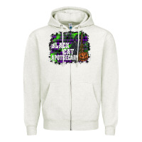 Oatmeal Heather black cat apothecary Zipper Hoodie - SublimationCraftShop