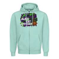 Seafoam black cat apothecary Zipper Hoodie - SublimationCraftShop