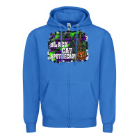 True Royal black cat apothecary Zipper Hoodie - SublimationCraftShop