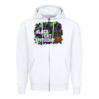 White black cat apothecary Zipper Hoodie - SublimationCraftShop