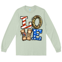 Matcha 4th of July Army Love Long Sleeve Tee - Jasminsmagicworld