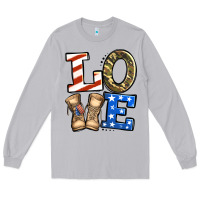 Moon Dust 4th of July Army Love Long Sleeve Tee - Jasminsmagicworld