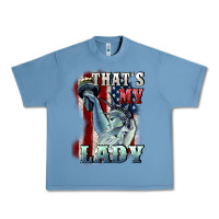 Pebble Blue thats my lady Urban Heavy Tee - CowGirlArtShop