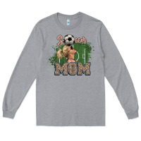 Heather Grey Soccer Mom Mother's Day Long Sleeve Tee - HowdyJamesFarm