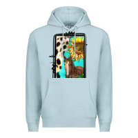 Blue Mist farm life alphabet lowercase letters l Premium Hoodie - BundleAndBundleShop