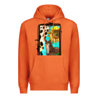 Carrot farm life alphabet lowercase letters l Premium Hoodie - BundleAndBundleShop