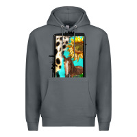 Rock farm life alphabet lowercase letters l Premium Hoodie - BundleAndBundleShop