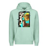 Seafoam farm life alphabet lowercase letters l Premium Hoodie - BundleAndBundleShop