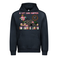 Navy easter a lot can happen in three days Urban Hoodie - AdoDesignShop
