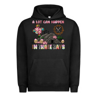 Pigment Black easter a lot can happen in three days Urban Hoodie - AdoDesignShop