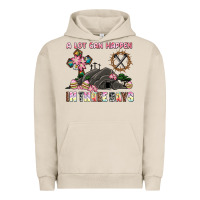 Pigment French Oak easter a lot can happen in three days Urban Hoodie - AdoDesignShop