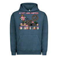 Pigment Midnight Navy easter a lot can happen in three days Urban Hoodie - AdoDesignShop