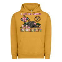 Pigment Peanut Butter easter a lot can happen in three days Urban Hoodie - AdoDesignShop
