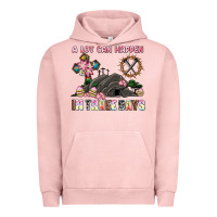 Pigment Salmon easter a lot can happen in three days Urban Hoodie - AdoDesignShop