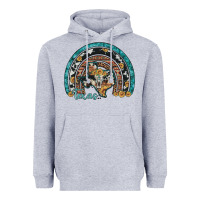Heather Grey texas map sunflower leopard cowhide aztec turquoise gemstone rainbow Heavyweight Hoodie - Artiststas