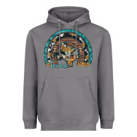 Storm texas map sunflower leopard cowhide aztec turquoise gemstone rainbow Heavyweight Hoodie - Artiststas