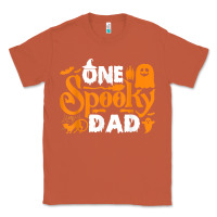 Copper one spooky dad funny cat boo dad halloween costume design t shirt Classic Tee - minhPixels