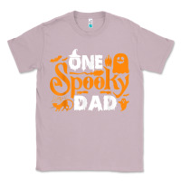 Lilac one spooky dad funny cat boo dad halloween costume design t shirt Classic Tee - minhPixels