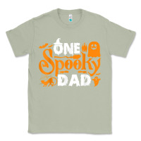 Matcha one spooky dad funny cat boo dad halloween costume design t shirt Classic Tee - minhPixels