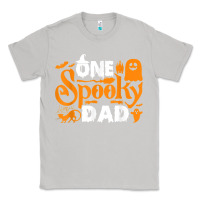 Moon Dust one spooky dad funny cat boo dad halloween costume design t shirt Classic Tee - minhPixels