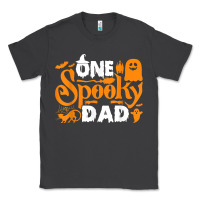 Smoke one spooky dad funny cat boo dad halloween costume design t shirt Classic Tee - minhPixels