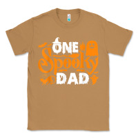 Toasted Coconut one spooky dad funny cat boo dad halloween costume design t shirt Classic Tee - minhPixels