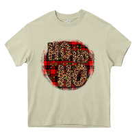 Mossy ho ho ho wood slice ornament Heavy Core Tee - JahusDesignShop