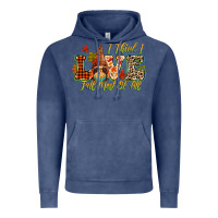 Vintage Denim i think i love fall most of all Vintage Hoodie - CowGirlArtShop