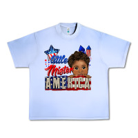 Grape Ice little mister america black boy Urban Heavy Tee - CowGirlArtShop