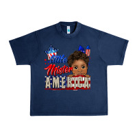 Navy little mister america black boy Urban Heavy Tee - CowGirlArtShop